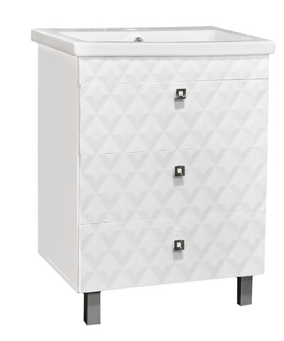 Подстолье SANTREK HOME "Рим-60" 3 ящика под умывальник "Como-60" 780*600*430