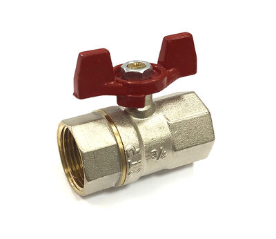 Кран вода RTP 3/4" г/г баб PN25 25349