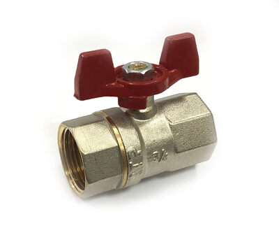 Кран вода RTP 1/2" г/г баб PN25 27390