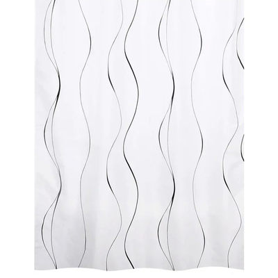 Штора для ванн BATH 180х180 Waves on white (ch17059) (154)