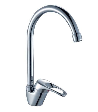 Смеситель Кухня шар d35 боковой хром ROSSINKA B35-23