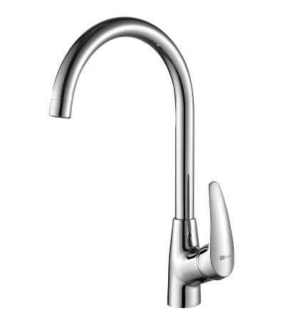 LM0405C Linara Смеситель для кухни с высоким поворотным изливом, хром LEMARK