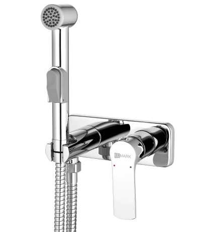 LM1519C plus Grace Смеситель с гигиеническим душем, встраиваемый, хром LEMARK