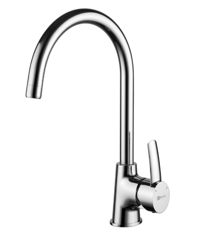 LM3255C Atlantiss Смеситель для кухни с высоким поворотным изливом, хром LEMARK