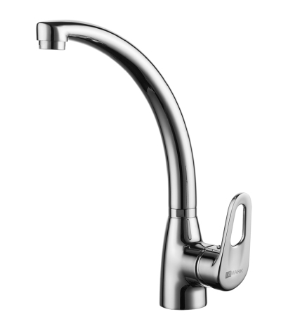 LM4155C Luna Смеситель для кухни с высоким поворотным изливом, хром LEMARK