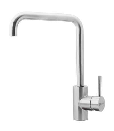 LM5077S Expert Смеситель для кухни с поворотным изливом, сталь LEMARK