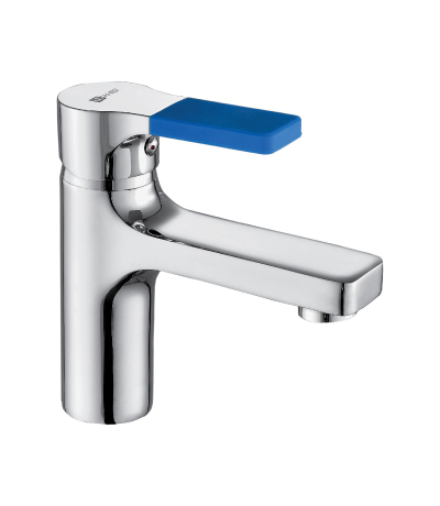 LM0606C Aura Смеситель для умывальника монолитный, хром LEMARK