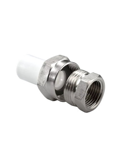 Муфта комб. разъемная ТРУБНАЯ, гайка 40х11/2'' PP-R РВК