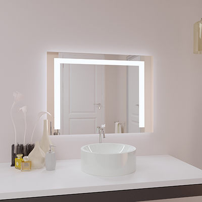 Зеркало SANTREK HOME с LED подсветкой "ЛУНА" 600х600мм