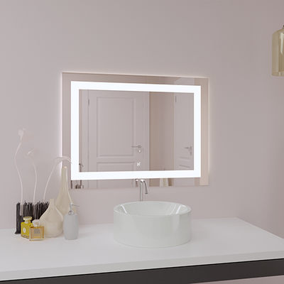 Зеркало SANTREK HOME с LED подсветкой "ПРЕСТИЖ" 600х600мм