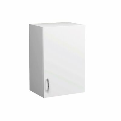 Шкаф для посуды 40 цвет Белый SANTREK HOME (ЛДСП)