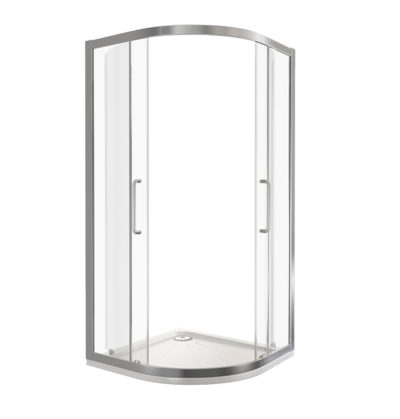 Душ.ограждение GOOD DOOR NEO R- 80-C-CH стекло Прозрачное 5 мм (без поддона и автослива) ***