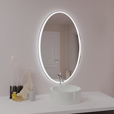 Зеркало SANTREK HOME с LED подсветкой "АНГЕЛИНА" 600х800мм (овал)