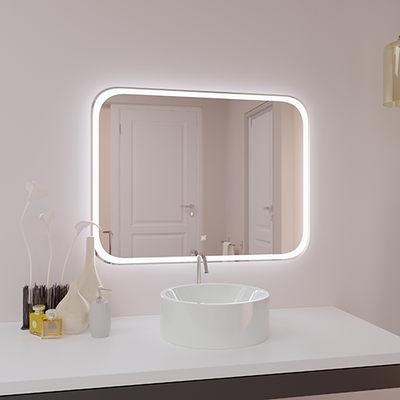 Зеркало SANTREK HOME с LED подсветкой "ЗАТМЕНИЕ" 900х600мм