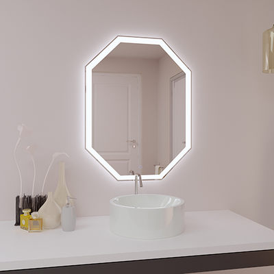 Зеркало SANTREK HOME с LED подсветкой "ОКТАГОН" 600х800мм