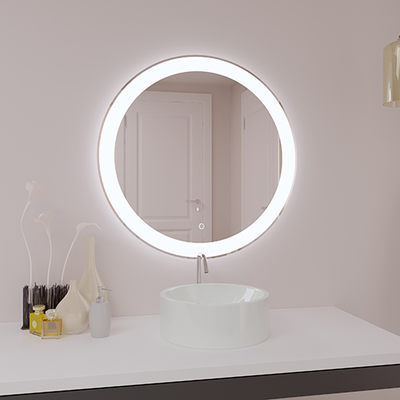 Зеркало SANTREK HOME с LED подсветкой "ФИЕСТА" 600мм (круг)