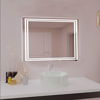 Зеркало SANTREK HOME с LED подсветкой "ТИТАН" 800х600мм