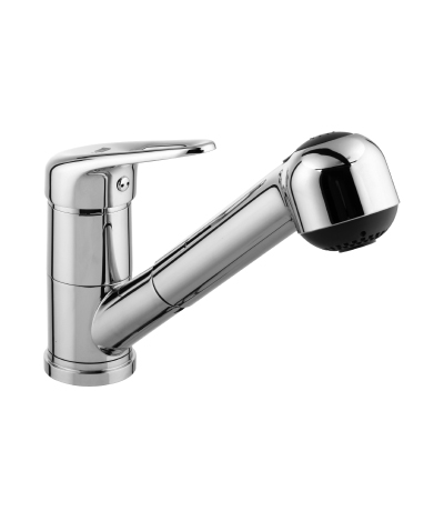 LM4150C Luna Смеситель для кухни с вытяжным изливом, хром LEMARK