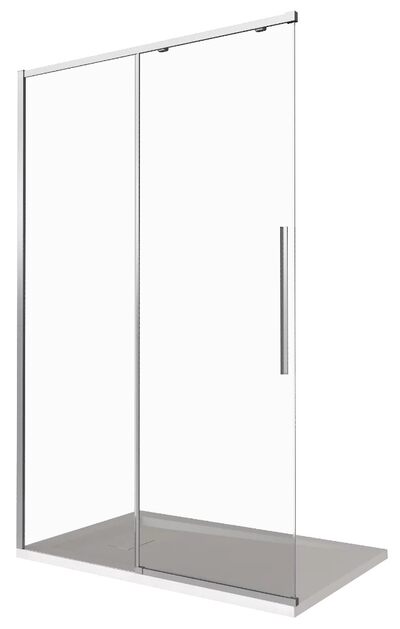 Душ.ограждение GOOD DOOR IDEA WTW-110-C-CH Прямое, стекло Прозр 6мм (без поддона и автослива) ***