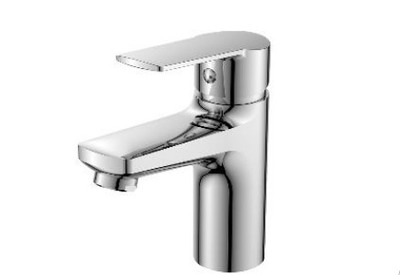 DR22011 Смеситель одноручный для умывальника монолитный, хром DECOROOM