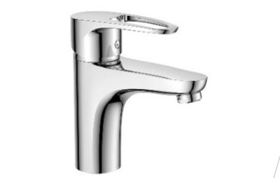 DR70011 Смеситель одноручный для умывальника монолитный, хром DECOROOM