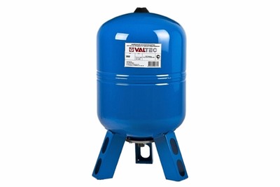 Бак расширительный VALTEC для ГВС и ХВС 100л. СИНИЙ (с ножками) VT.AV.B.060100