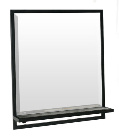 Зеркало SANTREK HOME "АНТЕЯ-60", темный бетон, 600х700х120