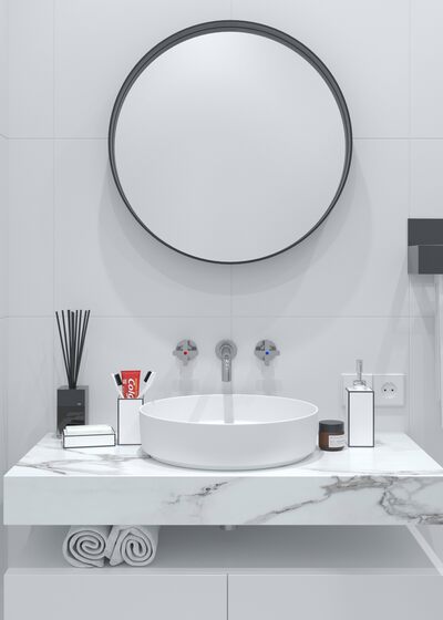 Зеркало SANTREK HOME Лофт "Эрос" 800*800