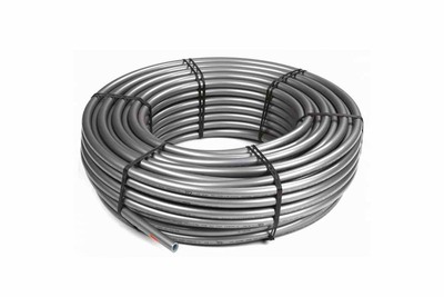 Труба из сшитого полиэтилена PE-Xa EVOH d16х2.2 RTP (бухта 100м) серый металлик