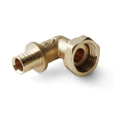 Угольник аксиальный с накидной гайкой d20х1/2", RTP