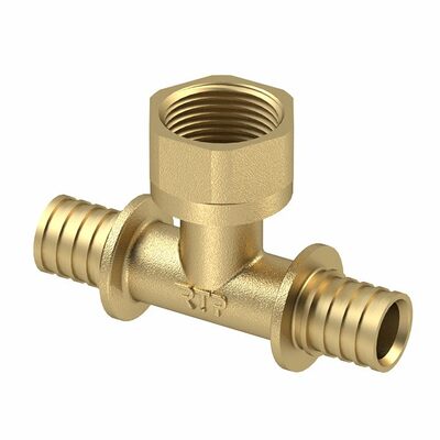 Тройник аксиальный внутр.резьба d16х1/2", RTP