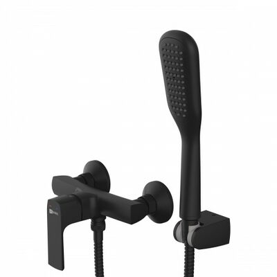 LM7203BL Ursus Смеситель для душа, черный LEMARK