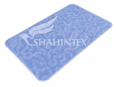 Коврик д/ванны 1 предм. SHAHINTEX PP 50х80 003 голубой 11