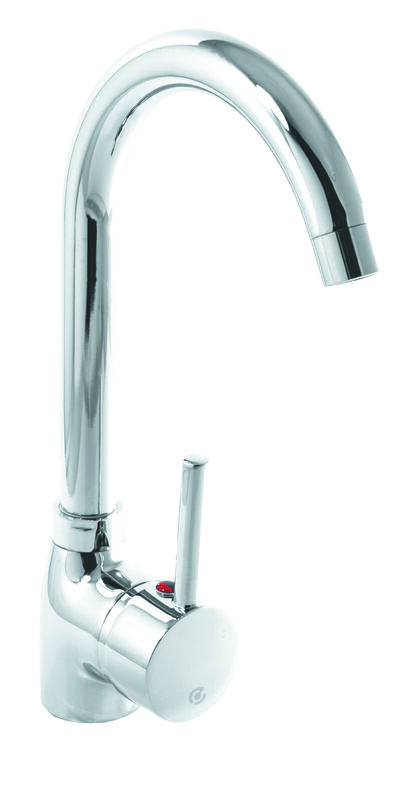 Смеситель Кухня SANTREK AQUA-675 "MODERN" MAXI шар.d-40 на гайке SB34