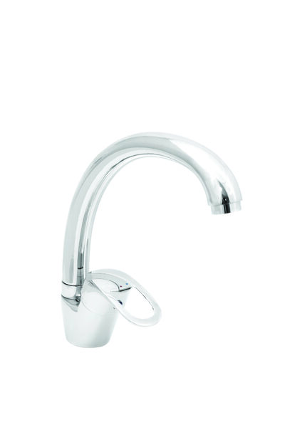 Смеситель Кухня SANTREK AQUA-755 "STANDART" MAXI шар. d-35 SB03/SB19