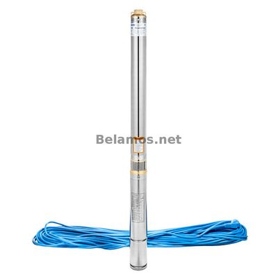 Центробежный скважинный насос BELAMOS 3TF-45/3 нерж. (550 Вт, 3000л/ч, 47м, каб. 20м)