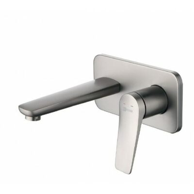 LM3726GM Bronx Смеситель для умывальника встраиваемый, графит LEMARK