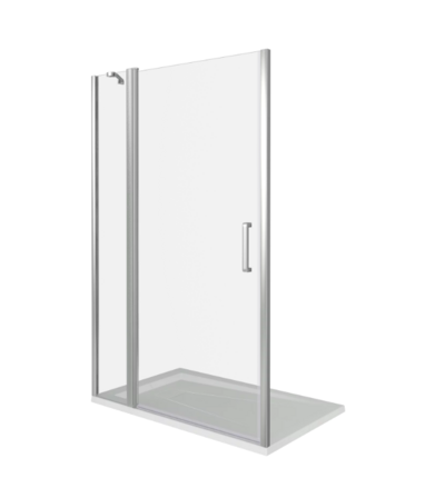 Душ.ограждение GOOD DOOR FANTASY WTW-110-С-CH Прямое, стекло прозр 6мм (б/поддона и автослива) ***