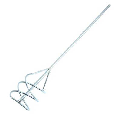 Миксер для песчано-гравийных смесей ТУНДРА, оцинкованный, SDS-plus, 100 х 10 х 600 мм 1164178