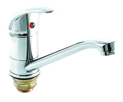 Смеситель Кухня SANTREK AQUA-620 "MODERN" шар. d-40 на гайке SB71