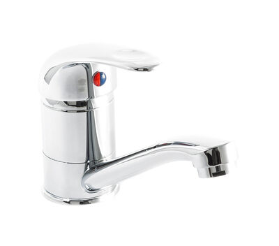 Смеситель Кухня SANTREK AQUA-635 "MODERN" шар. d-40 SB75 короткий нос (на гайке)