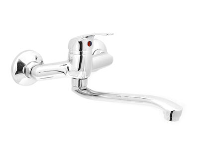 Смеситель Кухня СТЕНА SANTREK AQUA-750 "STANDART" шар. d-35 SB58