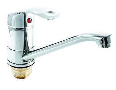 Смеситель Кухня SANTREK AQUA-620 "MODERN" шар. d-40 на гайке SB70