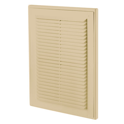 Решетка ZERNBERG МВ 125 1с (с сеткой) БЕЖЕВАЯ (Seria2 2417 Beige/ ВЕНТС/ДОМОВЕНТ)