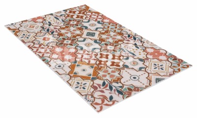 Коврик вырезной icarpet PRINT антискользящий (106) "Дамаск Узоры" 50х80