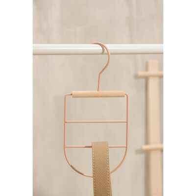 Вешалка для ремней и шарфов 11,3х24х1,1 см "Wood" цвет розовый 6257724